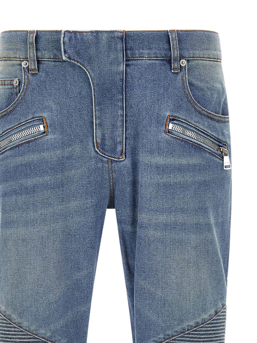 Balmain „Biker“-Jeans