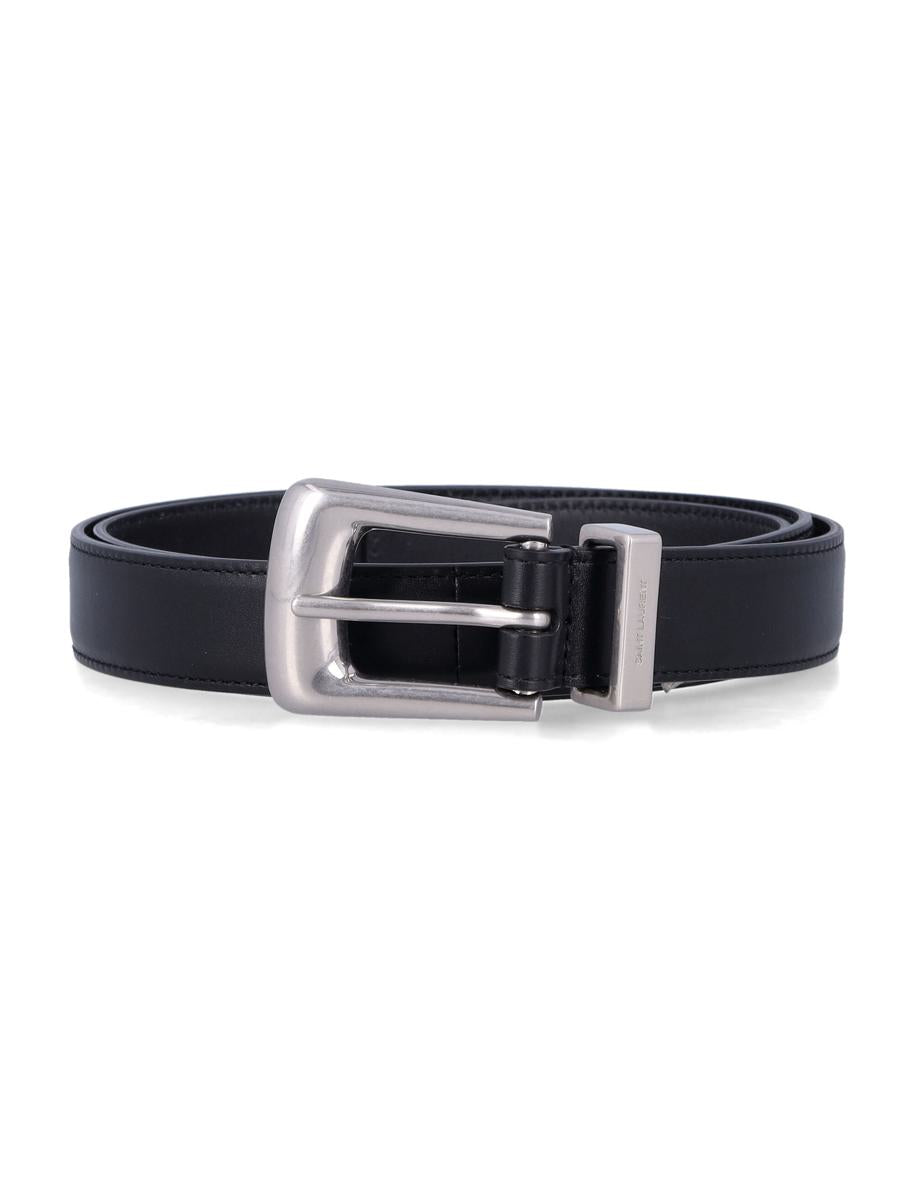 Saint Laurent Folk Glattledergürtel