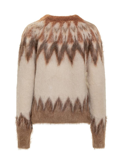 Isabel Marant Étoile Jacquard-Pullover aus Mohair Marant Étoile