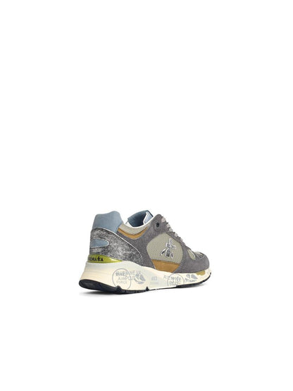 Premiata „Mase“ Mehrfarbige Sneakers aus Ledermischung