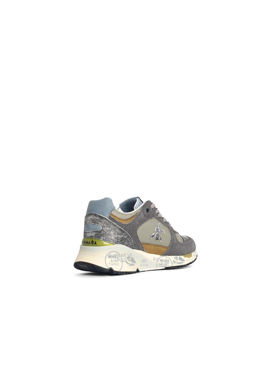 Premiata „Mase“ Mehrfarbige Sneakers aus Ledermischung