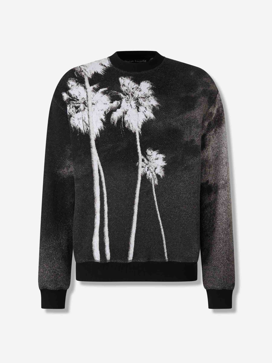 Palm Angels Sweatshirt mit Rundhalsausschnitt