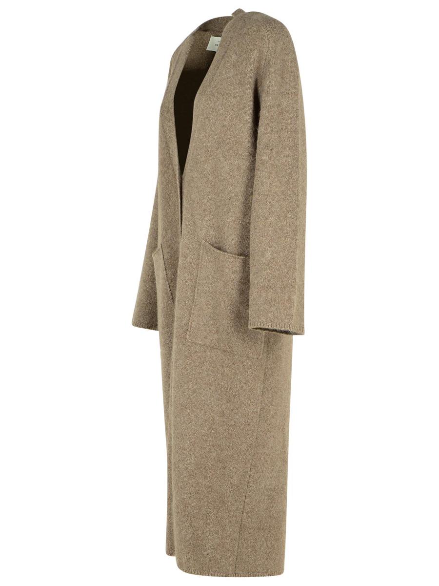 Loulou Studio – Cenere-Melange-Cardigan aus Wollmischung