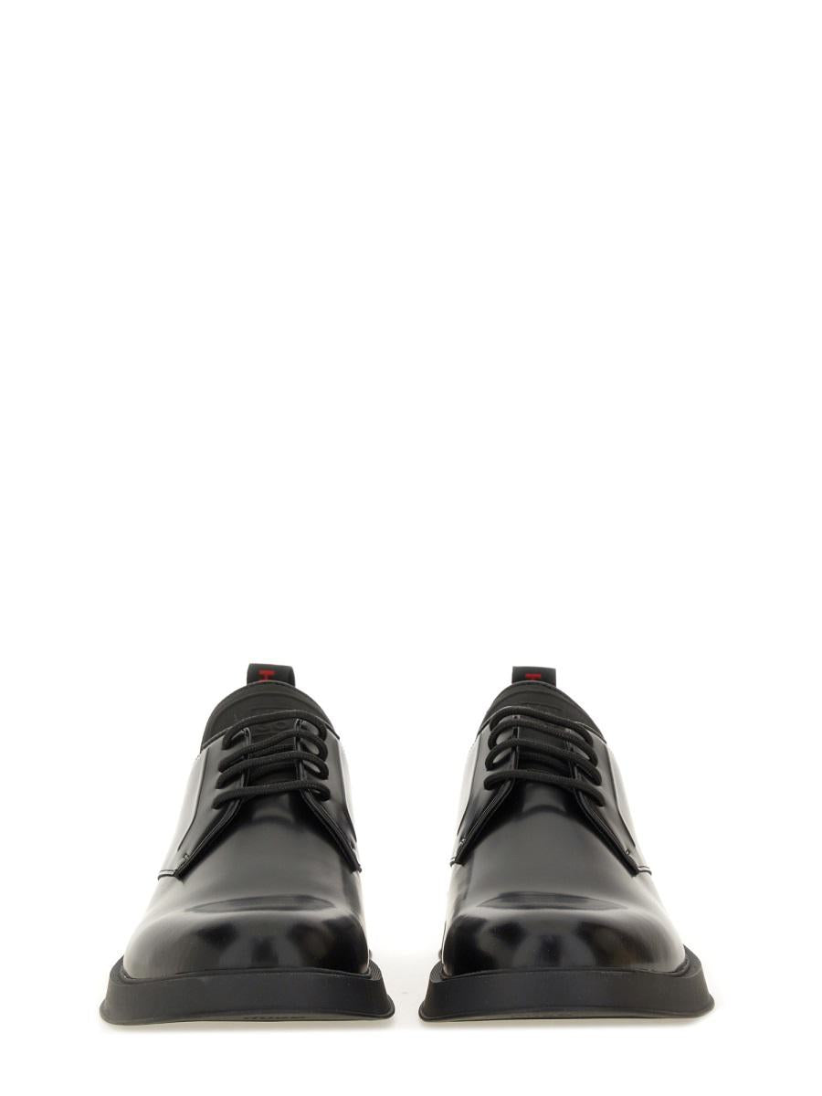 Hugo Boss „Derby“-Loafer aus Leder