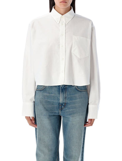 AMI Paris – Kurzes Oxford-Hemd