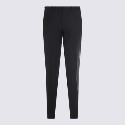 Pt Torino – Schmale Schneiderhose in Marineblau