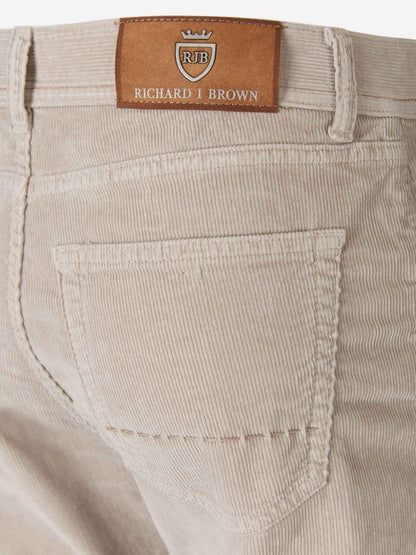 Richard J. Brown Cord-Baumwolljeans