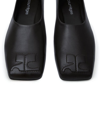 Courrèges Ac Heritage Loafer aus Nappaleder