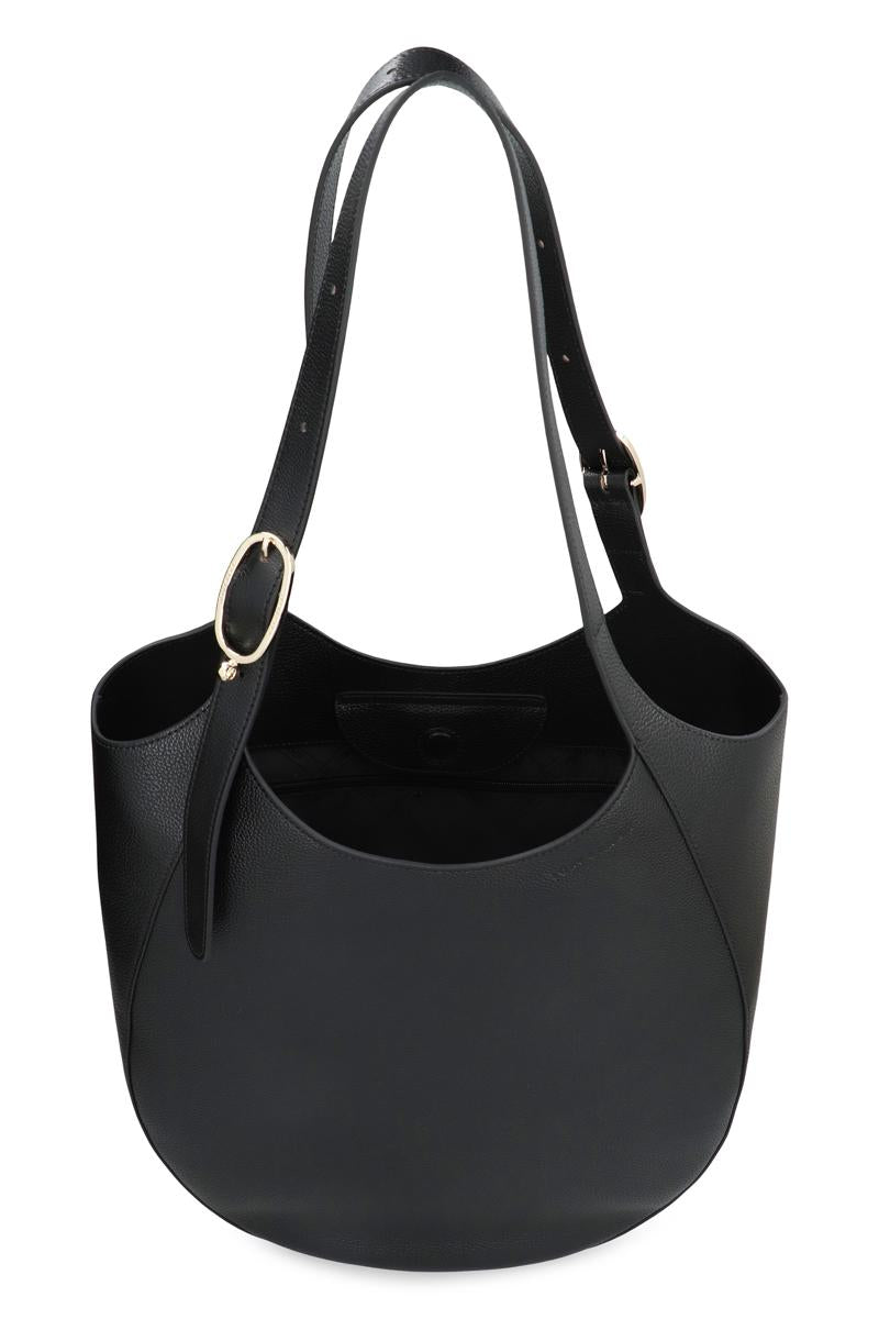 Longchamp Le Foulonné XL-Einkaufstasche aus glattem Leder