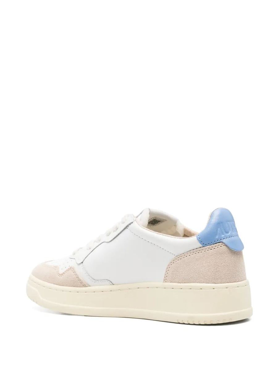 Autry „Medalist Low“ Wildleder-Sneakers