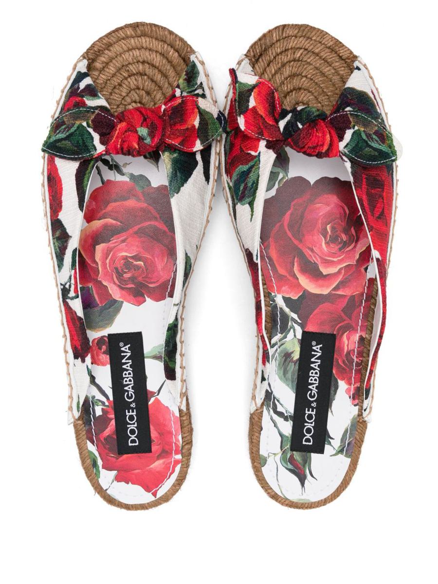 Dolce &amp; Gabbana Bedruckte Pantoletten