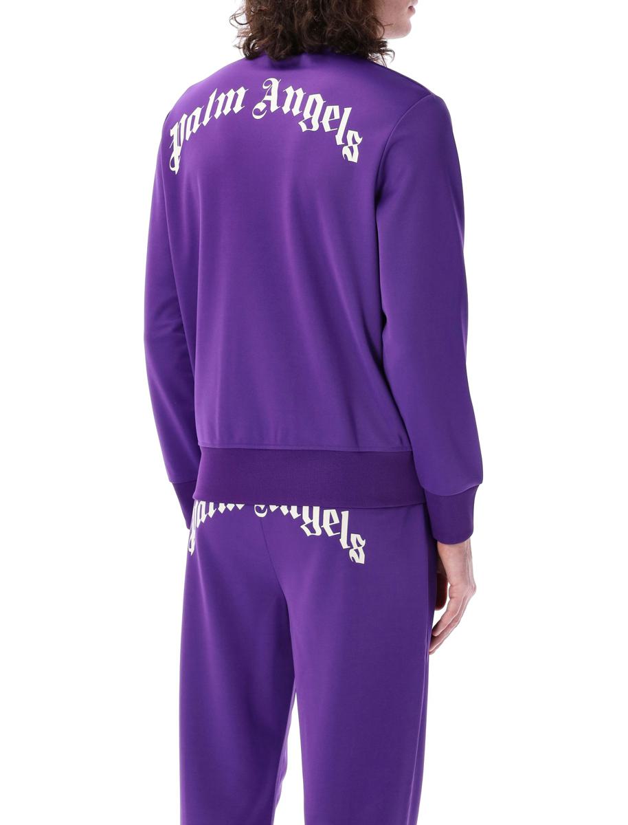 Palm Angels – Trainingsjacke mit gebogenem Logo