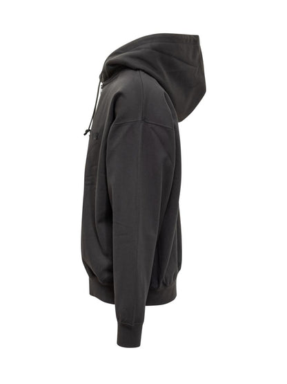 Y-3 Adidas Y-3 Schwarzer Reißverschluss-Hoodie