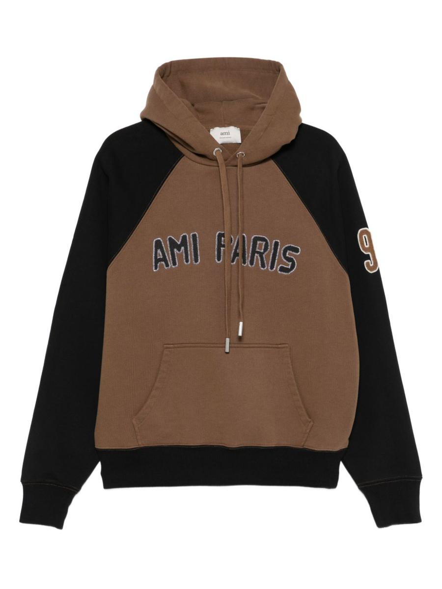 AMI Paris Baumwoll-Colorblock-Hoodie