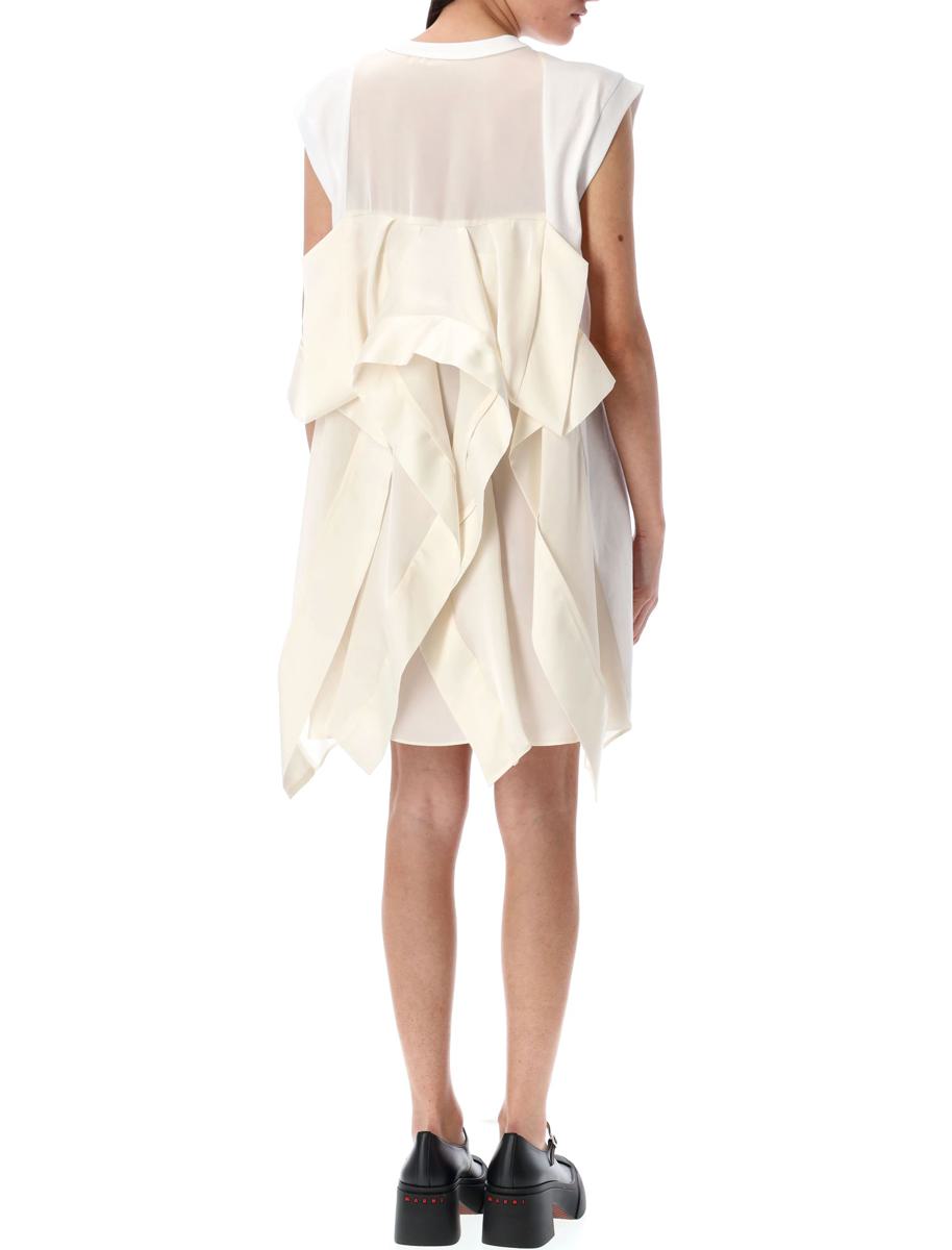 Sacai – Minikleid mit Einsätzen