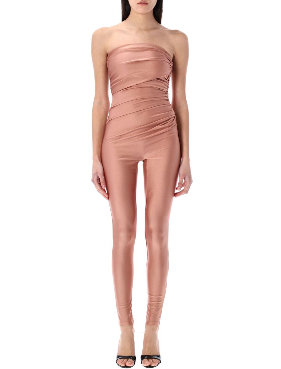 Der trägerlose Jumpsuit „Vicky“ von Andamane