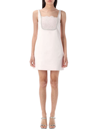 Self-Portrait – Minikleid aus Satin
