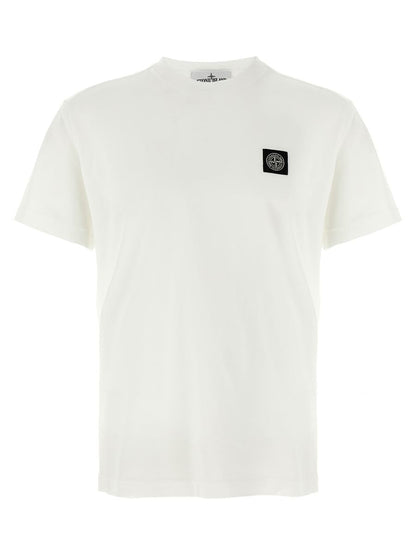 T-Shirt mit Logo-Patch von Stone Island