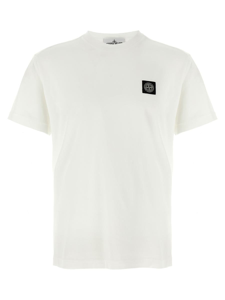 T-Shirt mit Logo-Patch von Stone Island