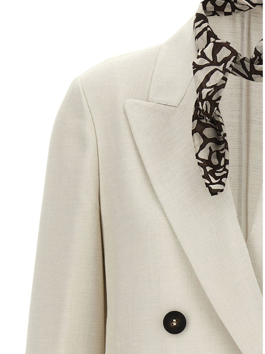 Brunello Cucinelli Lurex-Zweireiher-Blazer