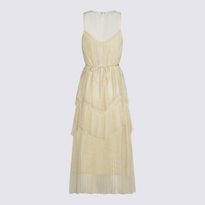 Twinset Hellgelbes Kleid