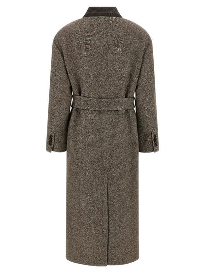 Brunello Cucinelli Einreihiger Mantel