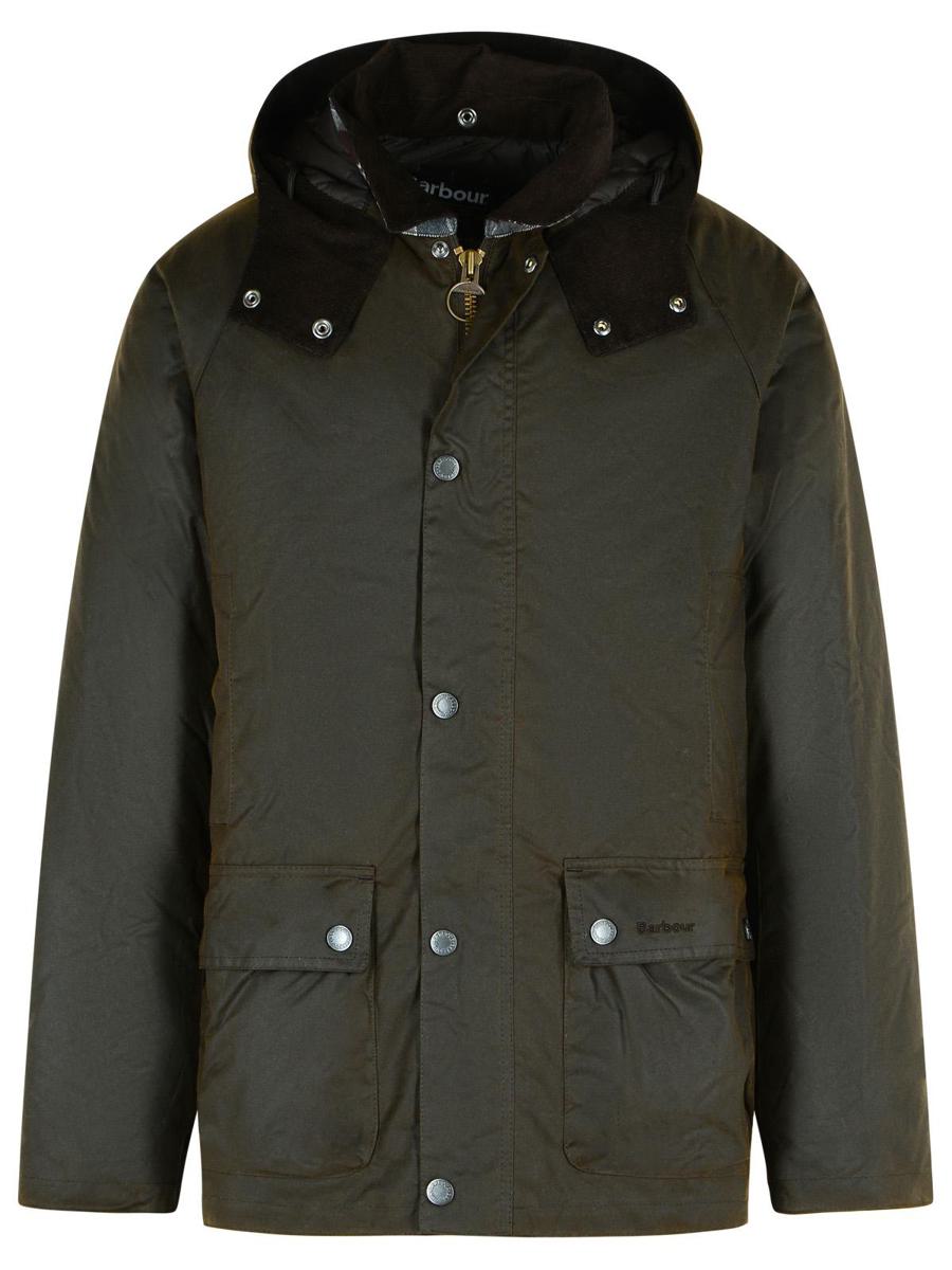 Barbour „Modern“ – Braune Jacke aus gewachster Baumwolle