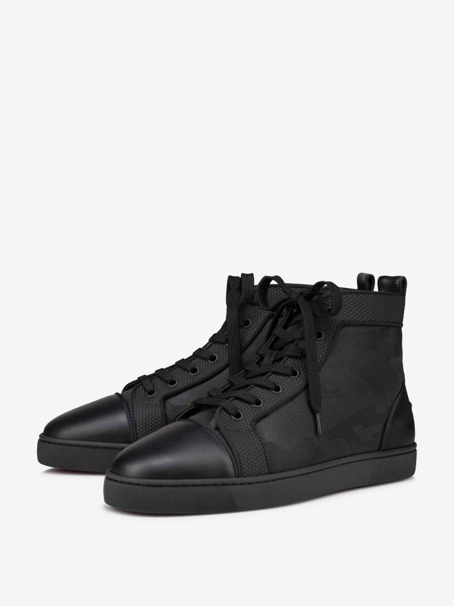 Christian Louboutin Louis Jacquard-Leder-Sneaker