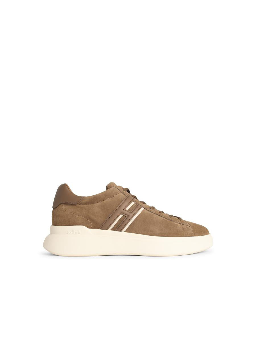 Hogan – H580 – Beige Wildleder-Sneaker