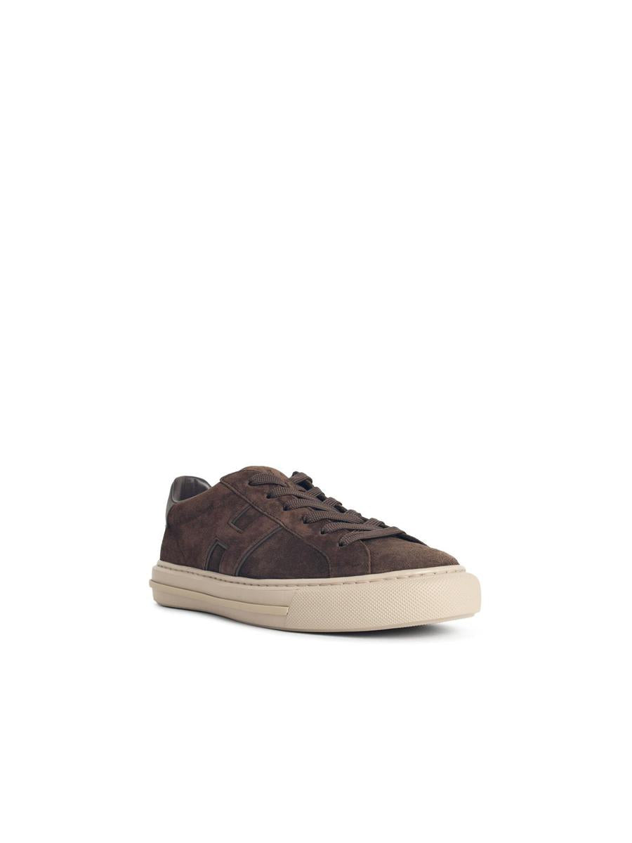 Hogan „H691“ – Braune Wildleder-Sneaker