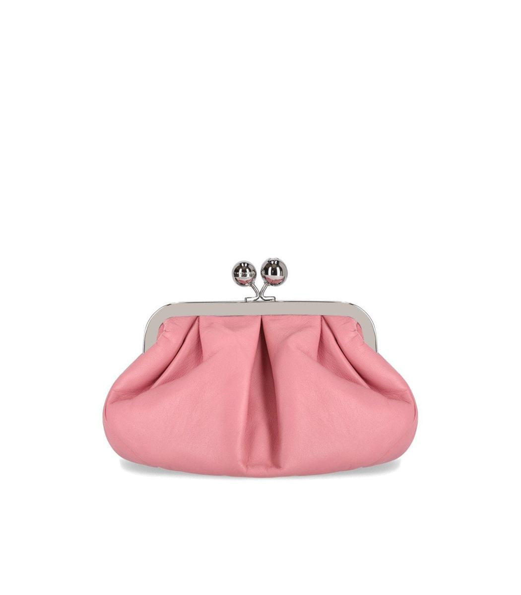 Weekend Max Mara Pasticcino Prati Kleine rosa Clutch