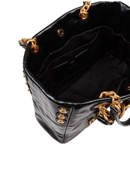 Balmain 1945 Weiche kleine Kalbsledertasche