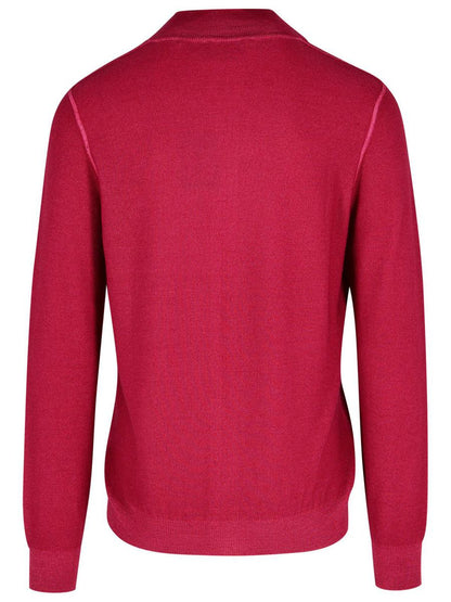 Roter Pullover aus Schurwolle von Gran Sasso