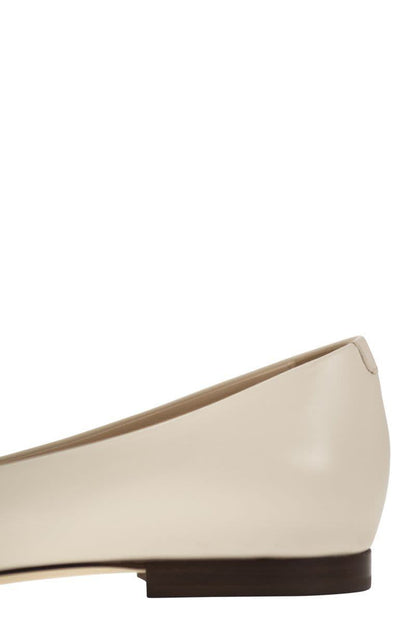 Tod'S Lederballerina mit Accessoire