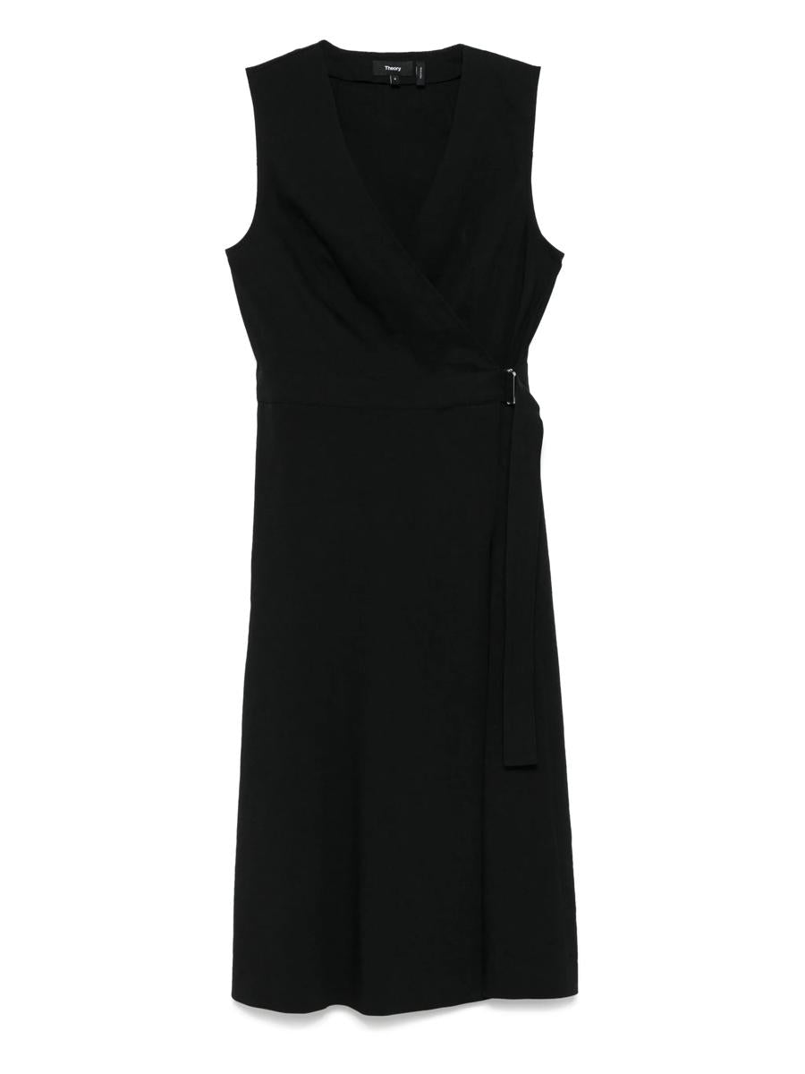 Theory SL Aline Wrap Dr Kleidung