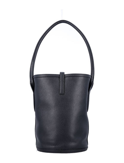 By Malene Birger – Marylle – Kleine Beuteltasche aus genarbtem Leder