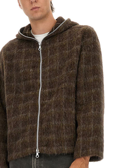 Unsere Legacy-Jacke aus Wollmischung