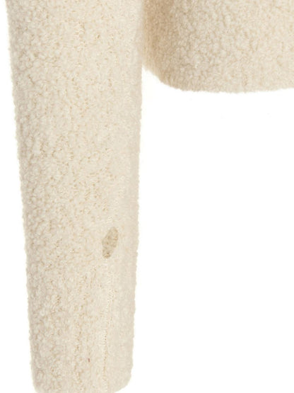Ma'Ry'Ya Bouclé-Pullover