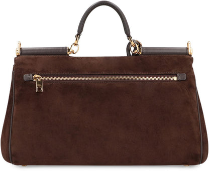 Dolce &amp; Gabbana My Sicily Wildlederhandtasche