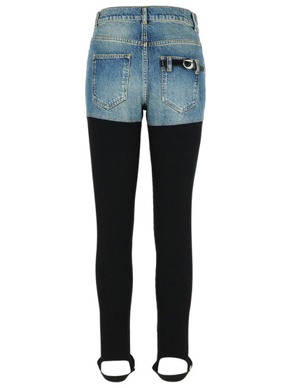 Coperni Zweifarbige Pantaloe aus Bio-Baumwolle