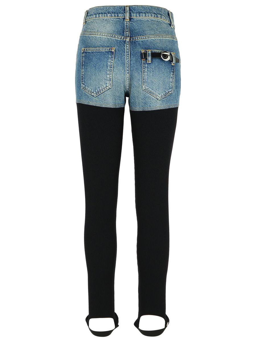 Coperni Zweifarbige Pantaloe aus Bio-Baumwolle