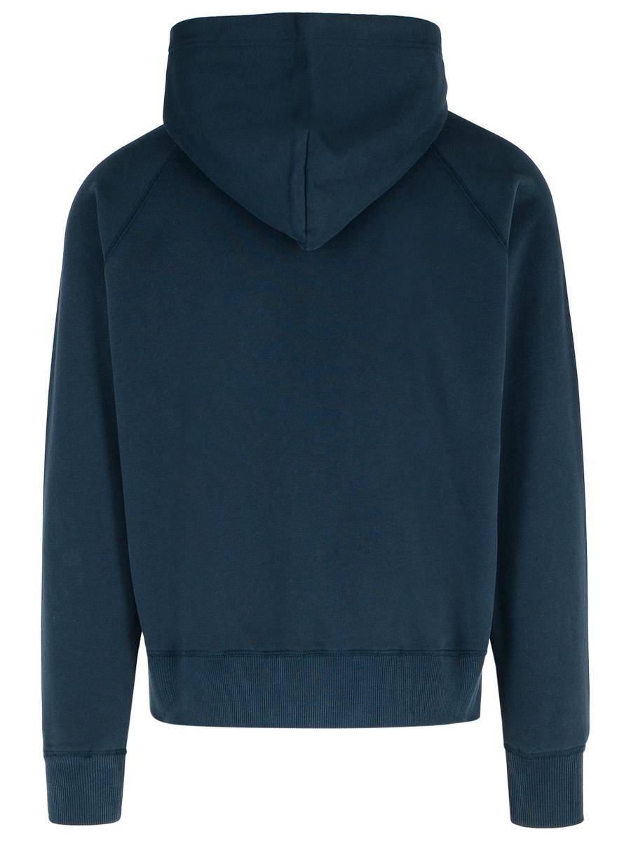 Blauer Baumwollpullover von Tom Ford