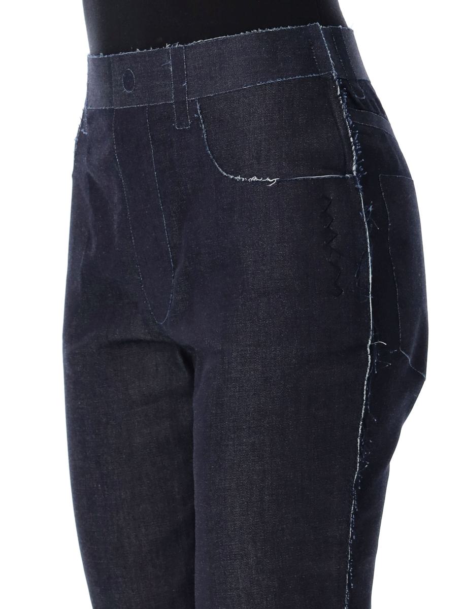 Marni Stretch-Denim-Hose aus Trompe-l‘œil