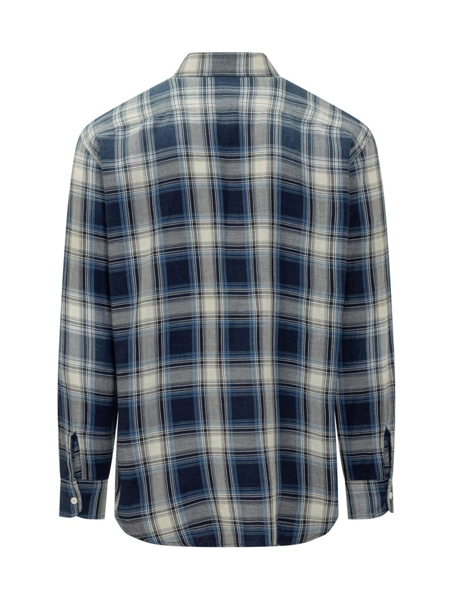 DSQUARED2 Dsquared2 Blau kariertes Hemd