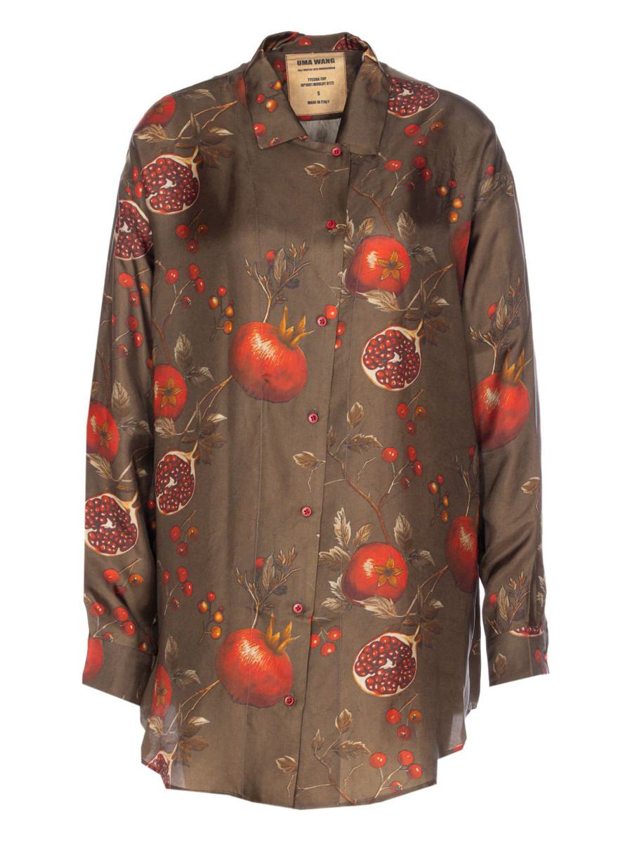 Bedruckte Bluse von Uma Wang