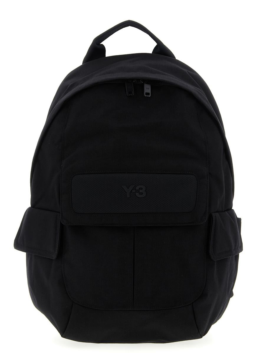 Y-3 Adidas Rucksack mit kleinem Logo