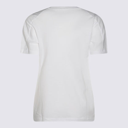 Arc'Teryx Weißes Kragg Sl Baumwoll-T-Shirt