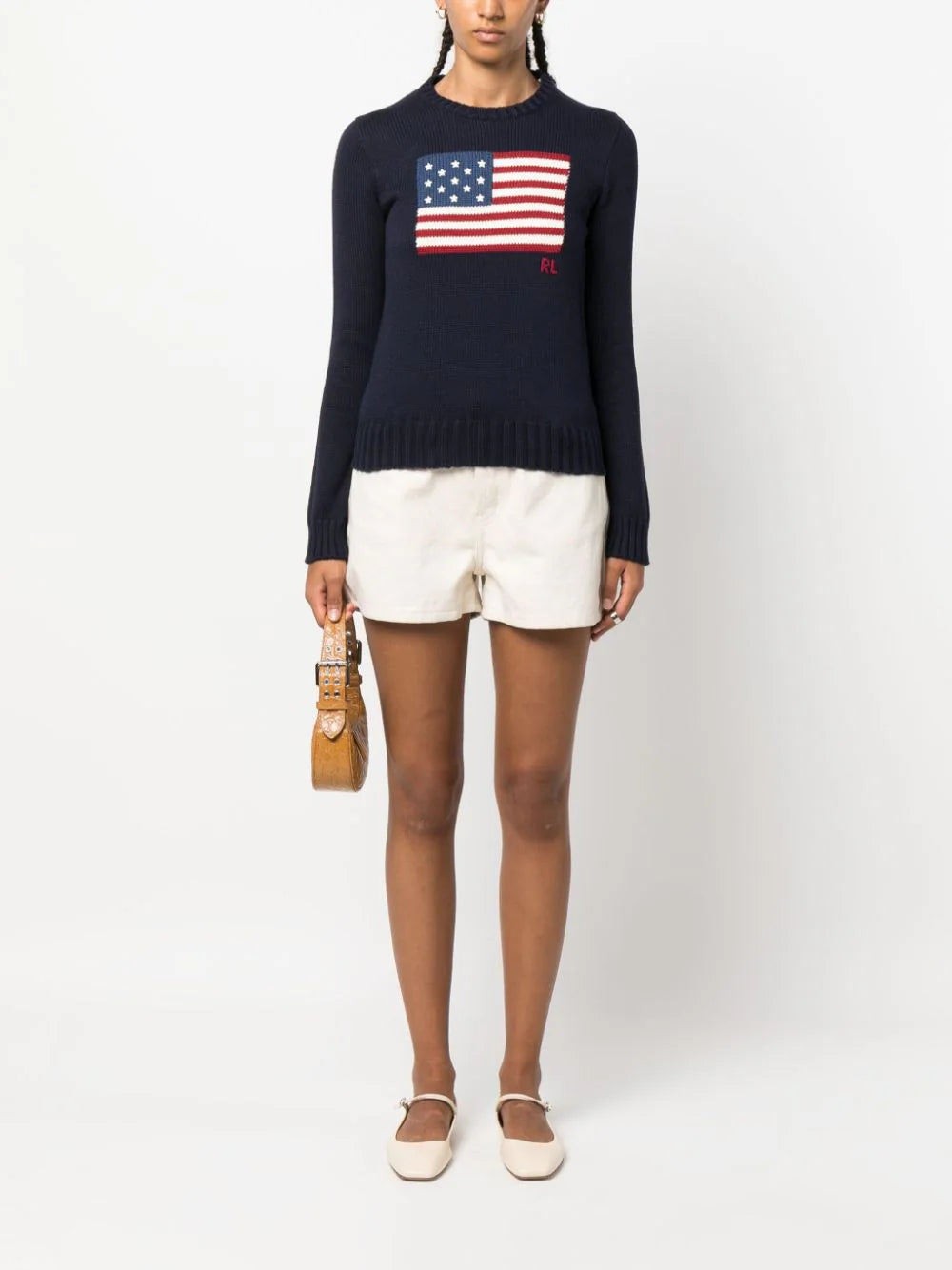 Pullover mit Flagge