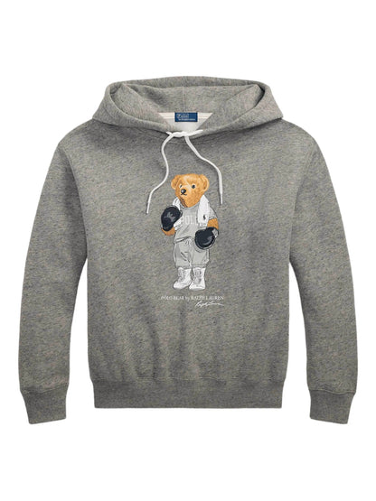 Fleece-Hoodie mit Polo Bear