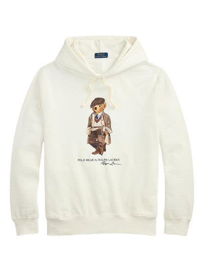 Fleece-Hoodie mit Polo Bear